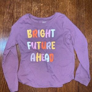 Falls Creek Kids Graphic Tee - Purple with Multicolor Print